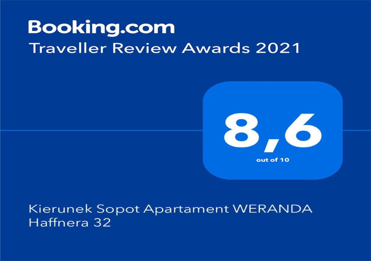 Kierunek Sopot Apartament Weranda Haffnera 32 Екстер'єр фото